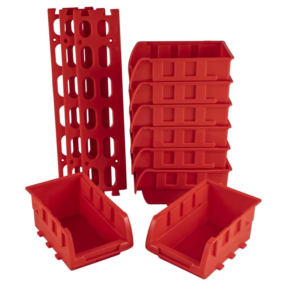 KIT 8 CAIXAS DE ENCAIXE COM GUÍA