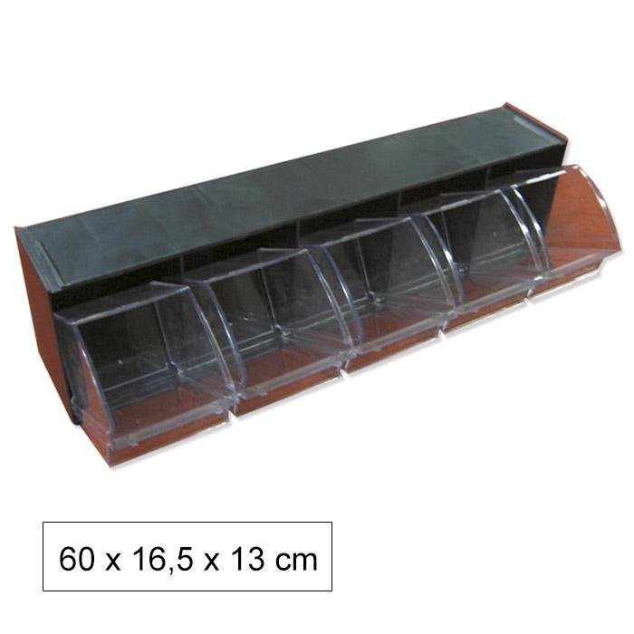 ORGANIZADOR DE 5 COMPARTIMENTOS