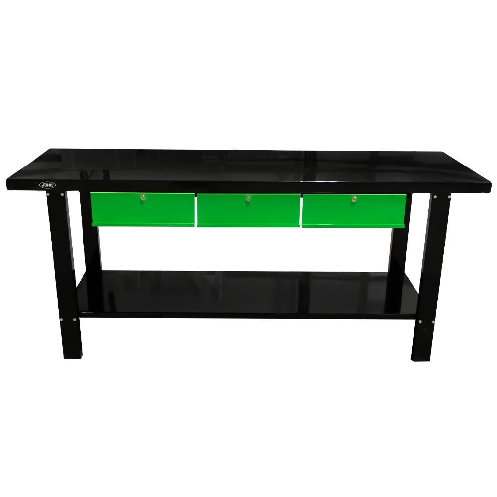 MESA DE TRABALHO COM 3 GAVETAS