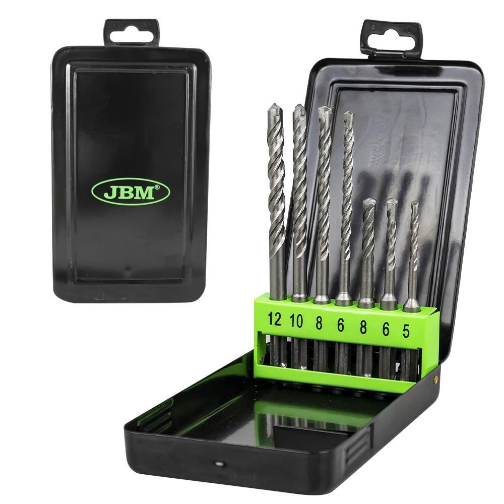 SDS-Plus Drill Bit Set for Hammer Drill - 7 Pieces