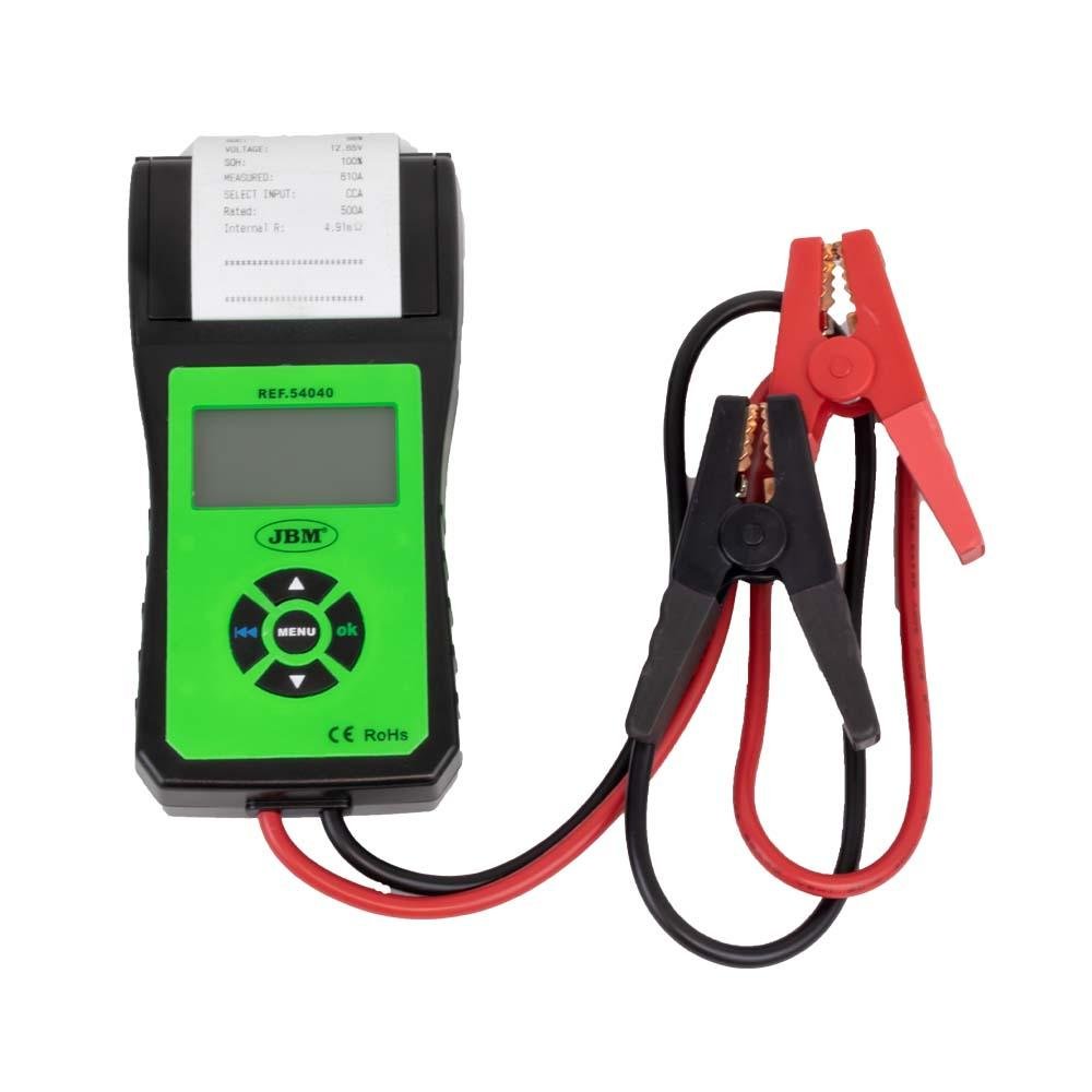 BATTERY TESTER WITH PRINTER