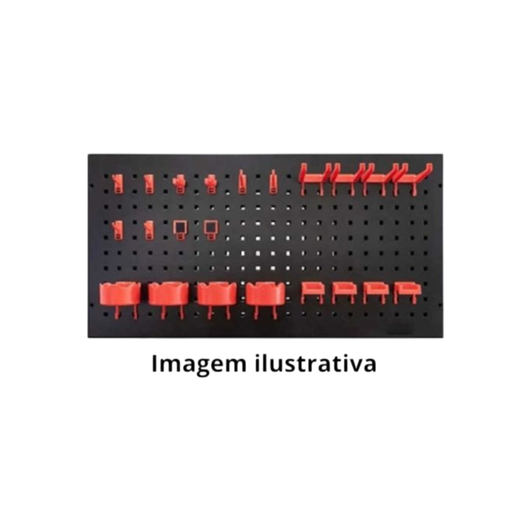 Painel Organizador Car Detail Steel – Kers com 17 Acessórios