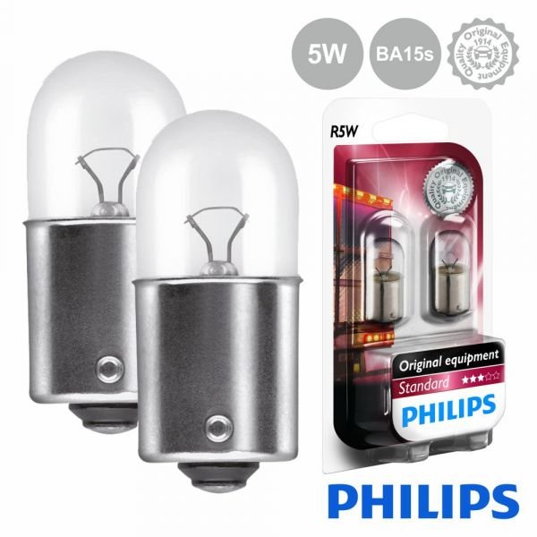 Philips Bombilla Coche 24v R5w Ba15s Vision - LAMP-R5W-PH