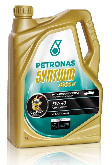 Petronas SYNTIUM 3000 E 5w40 SN 5L oil