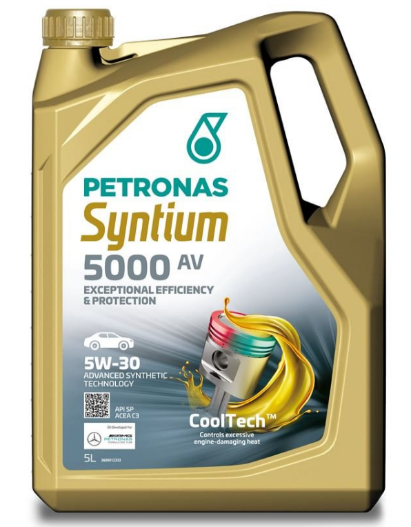 Óleo Petronas SYNTIUM 5000 AV 5w30 SN 5L