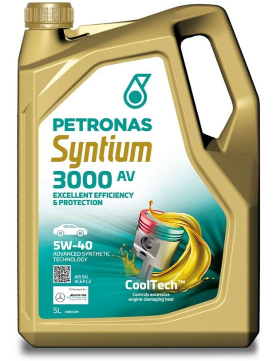 Petronas SYNTIUM 3000 AV 5w40 SN 5L oil