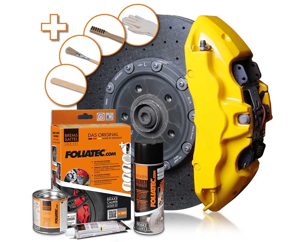 Brake Caliper Painting Kit - SPEED YELLOW