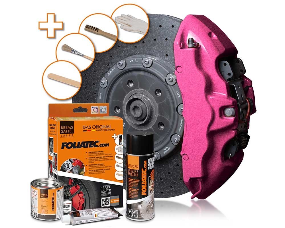 Brake Caliper Paint Kit - CANDY PINK METALLIC