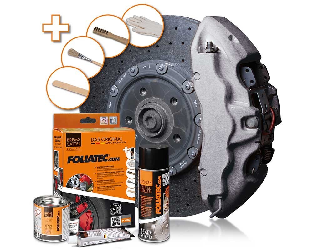 Brake Caliper Paint Kit - STRATOS SILVER METALLIC