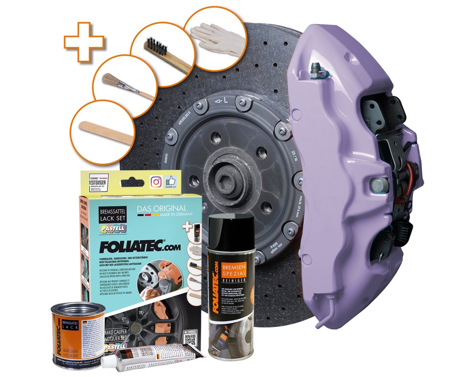 Kit de pintura para pinzas de freno - VIOLETA SUAVE
