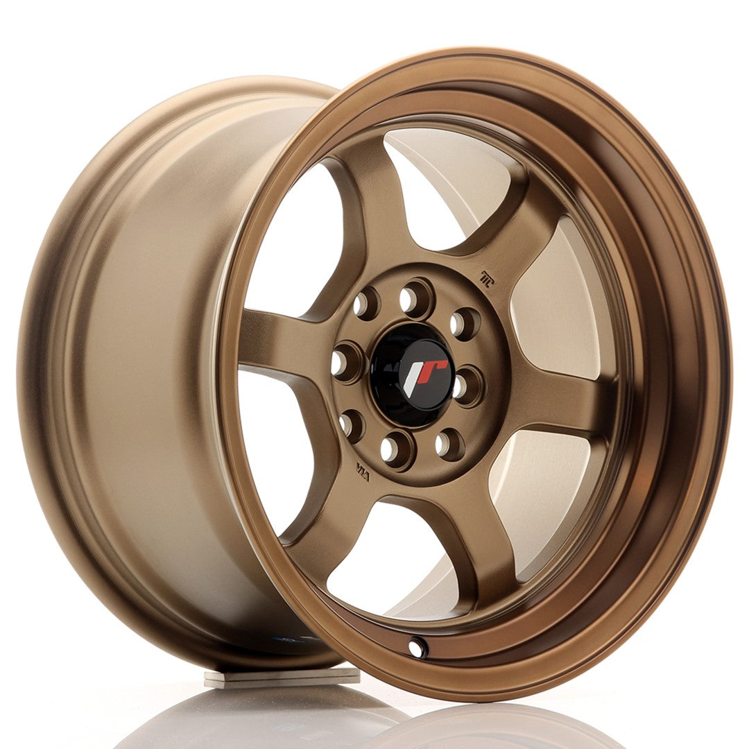 JR Wheels JR12 15x8.5 ET13 4x100/114 Dark Anodize Bronze Rim
