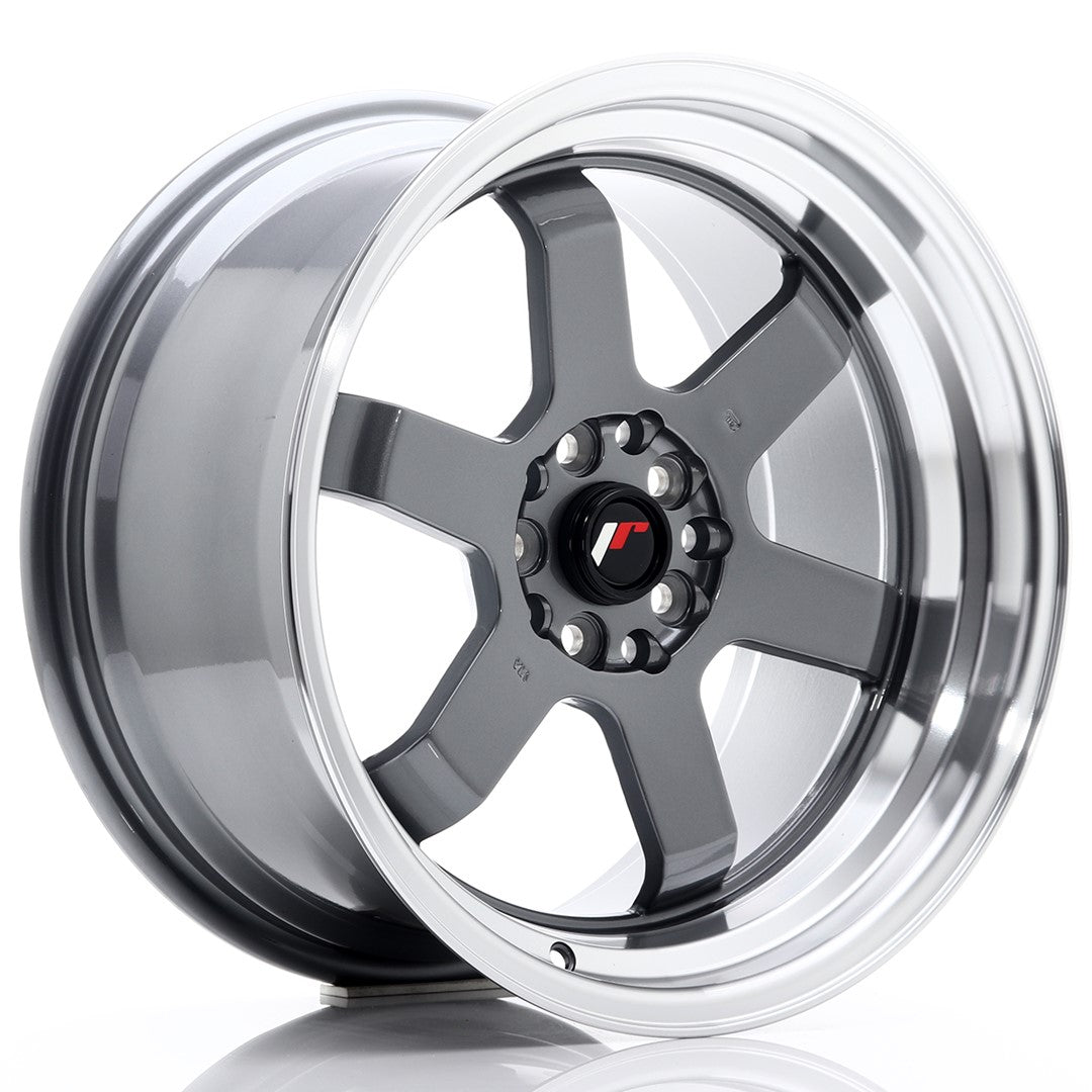 JR Wheels JR12 17x9 ET25 5x100/114 Gun Metal Rim