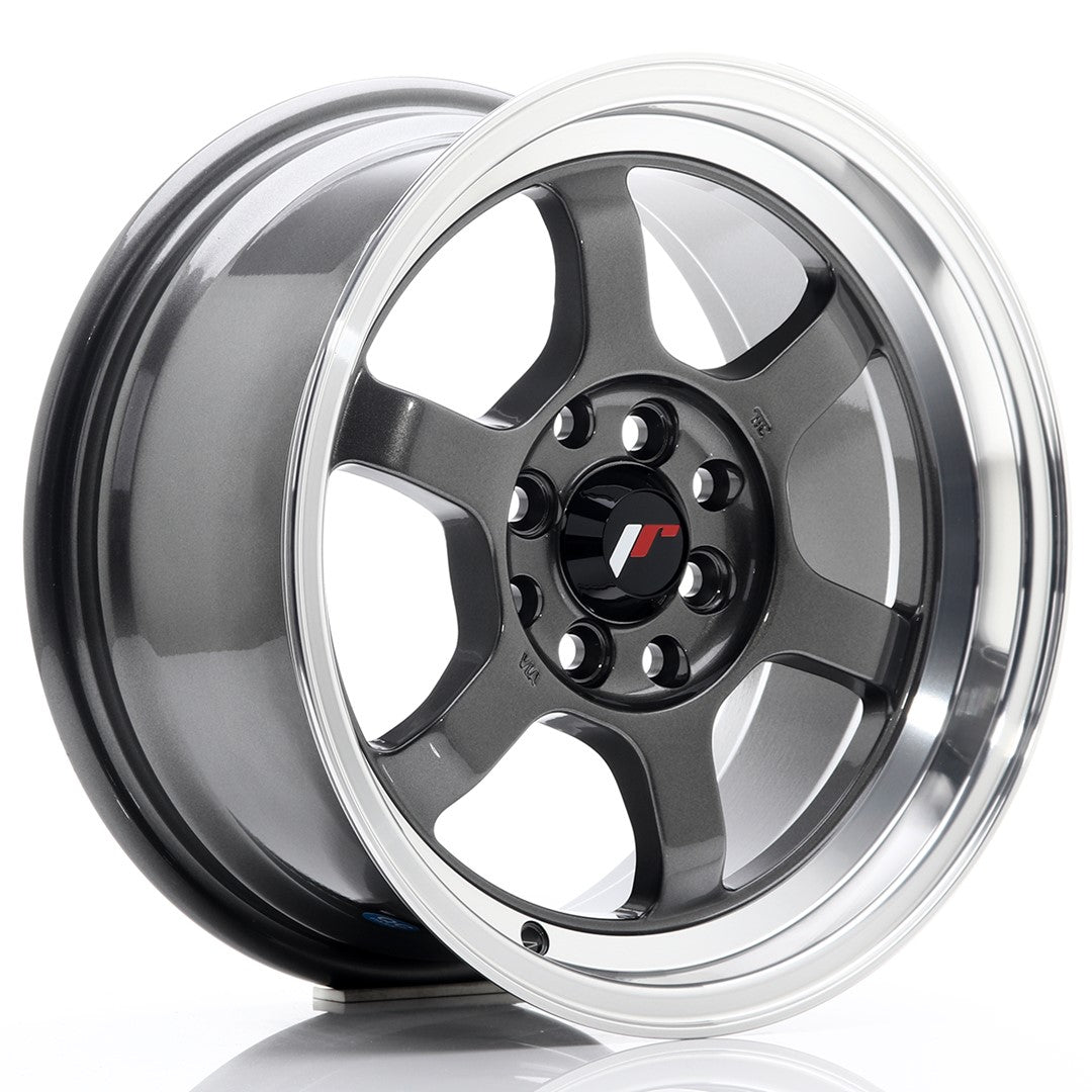 JR Wheels JR12 15x7.5 ET26 4x100/108 Gun Metal Rim