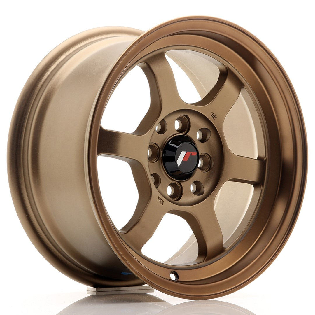 JR Wheels JR12 15x7.5 ET26 4x100/108 Dark Anodize Bronze Rim