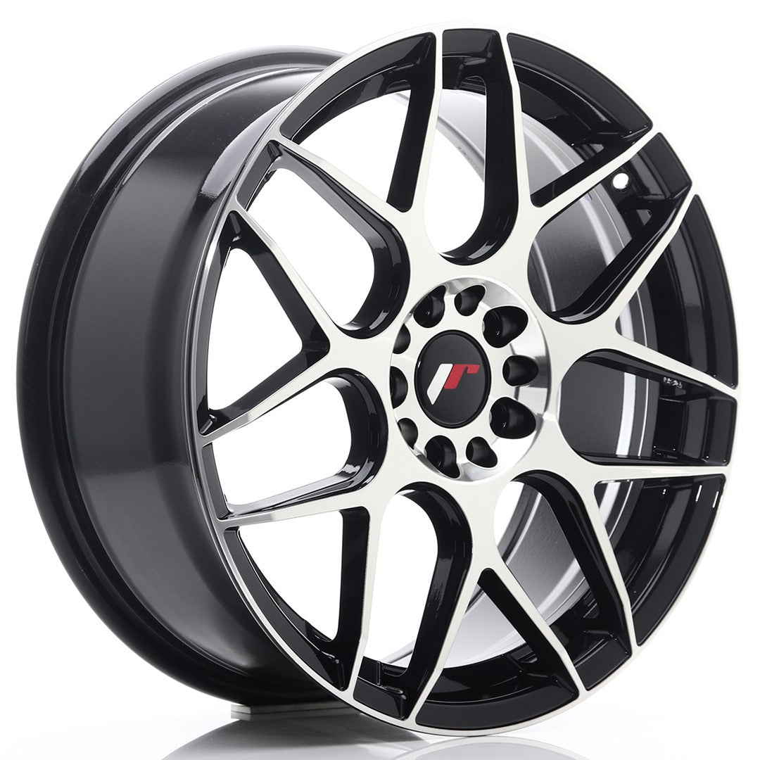 Rim JR Wheels JR18 18x7.5 ET40 5x112/114 Black Machined