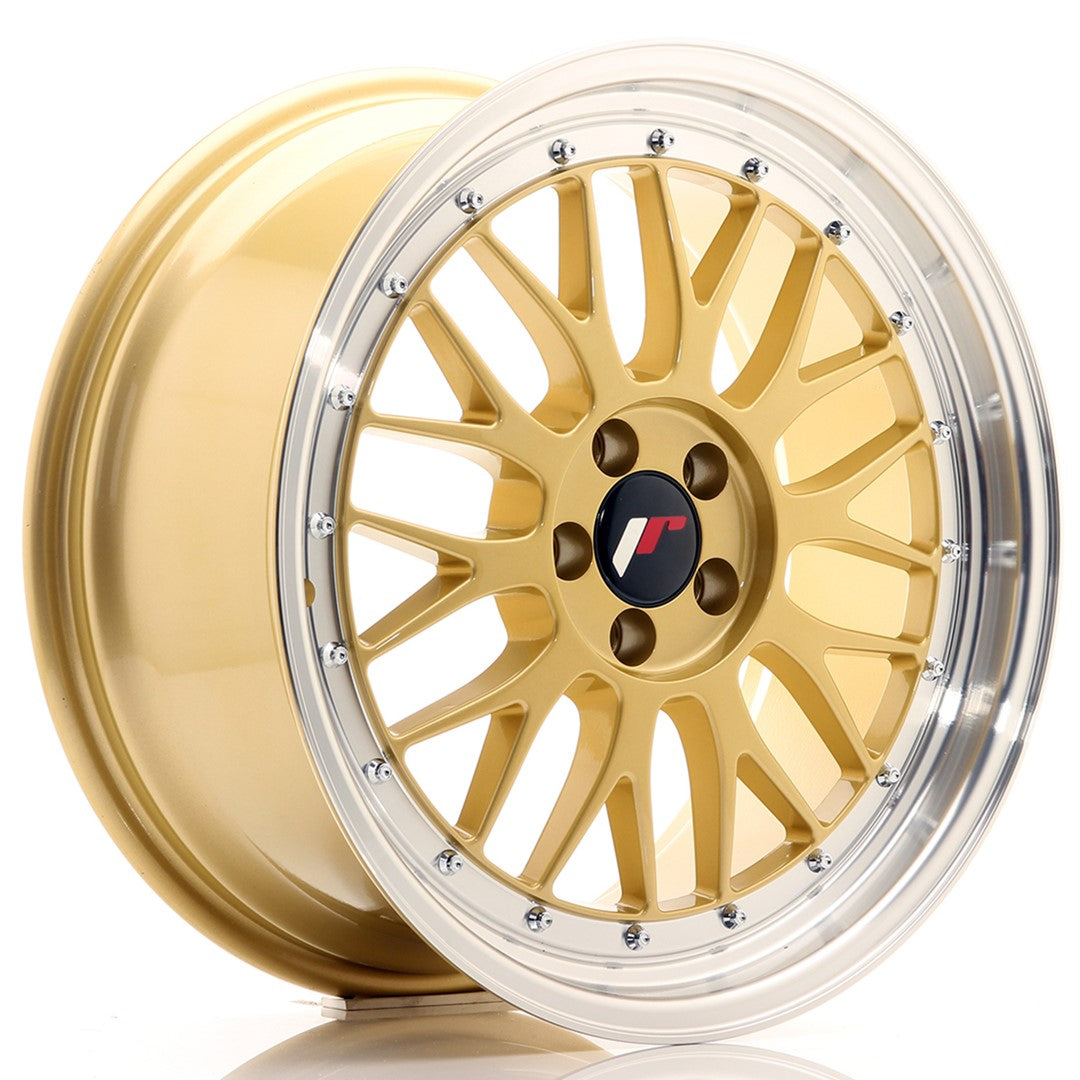 Rim JR Wheels JR23 18x8.5 ET45 5x112 Gold w/Machined Lip