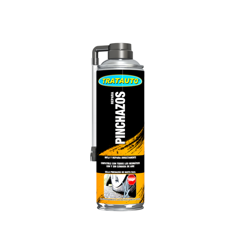 TRATAUTO 500ml Puncture Repair - Emergency Sealant Spray