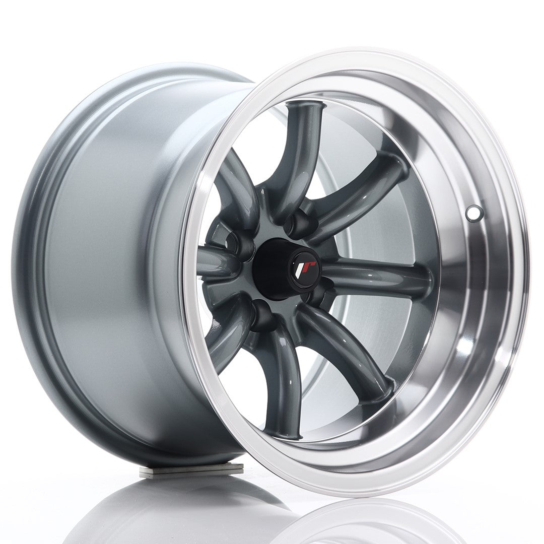 JR Wheels JR19 15x10.5 ET-32 4x100 Gun Metal Rim
