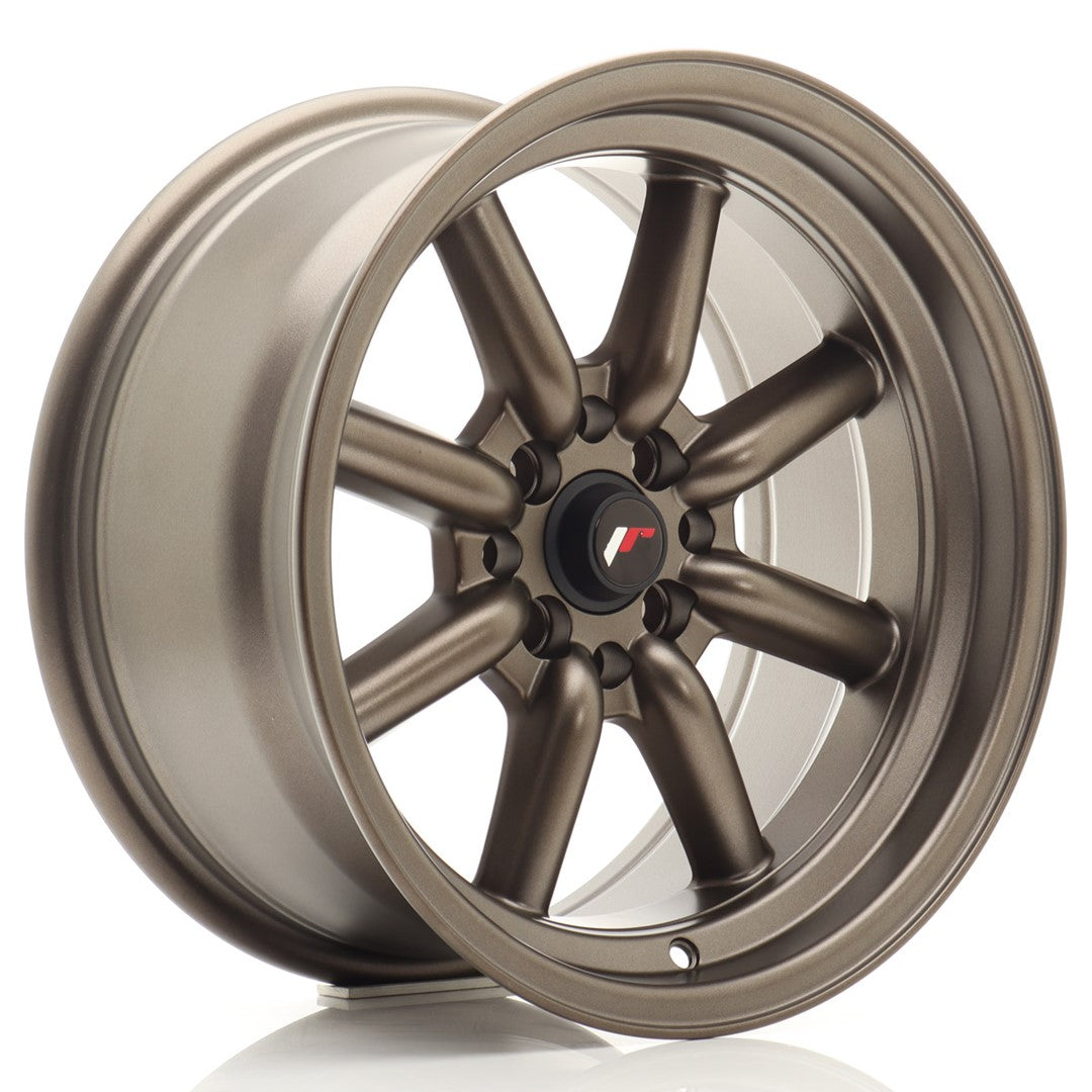 JR Wheels JR19 16x8 ET0 4x100/114 Matt Bronze Rim