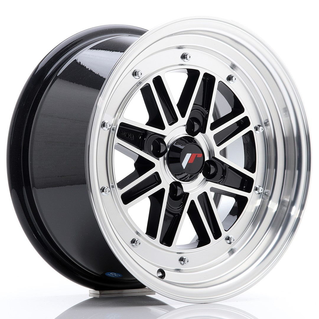 Jante JR Wheels JR31 15x7.5 ET20 4x100 Gloss Black Machined Face