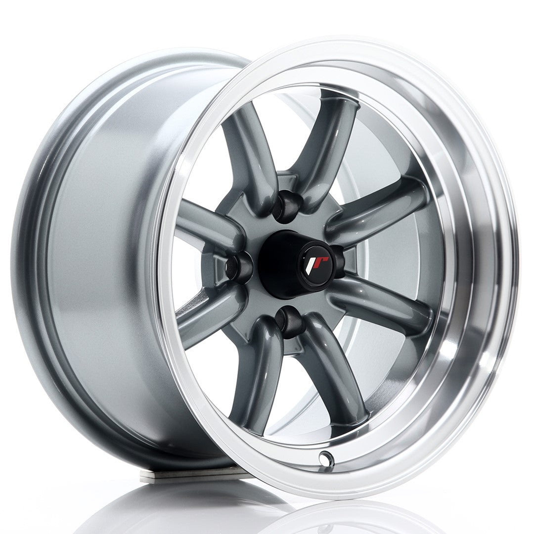 JR Wheels JR19 14x8 ET-13 4x100 Gun Metal Rim