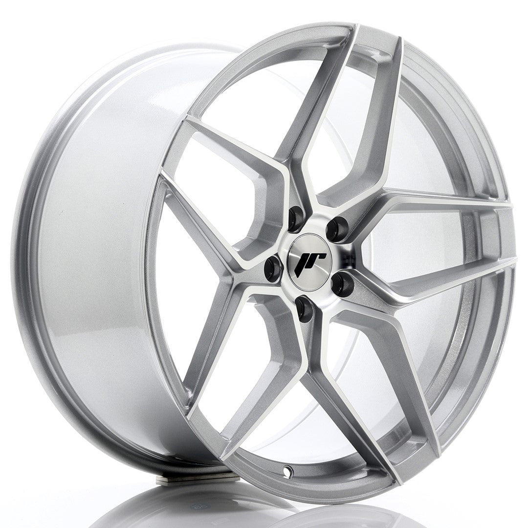 Jante JR Wheels JR34 20x10 ET40 5x120 Silver Machined Face