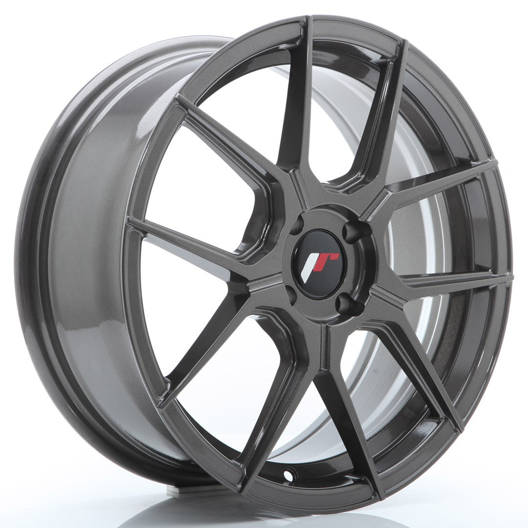 JR Wheels JR30 17x7 ET40 4x100 Hyper Gray Rim