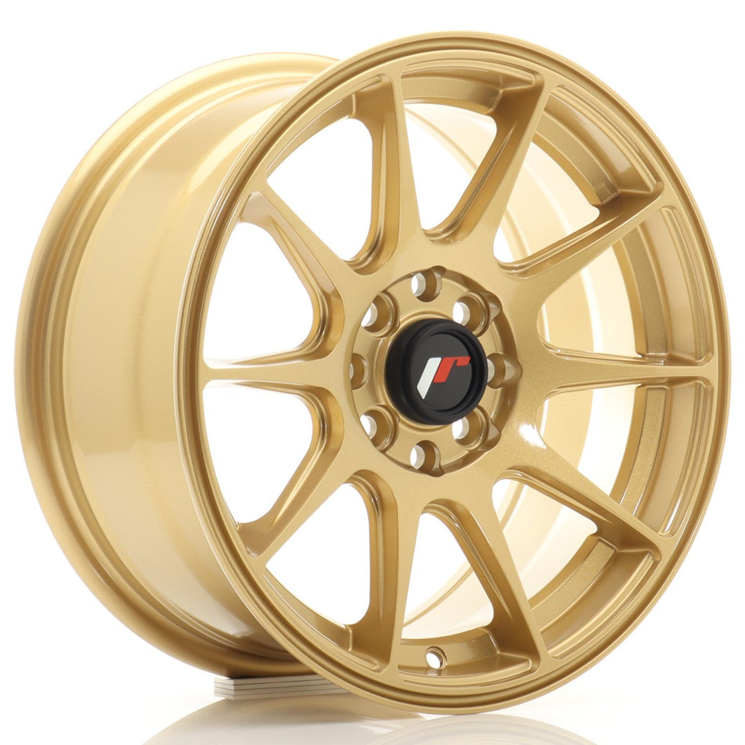 JR Wheels JR11 15x7 ET30 4x100/108 Llanta Dorada
