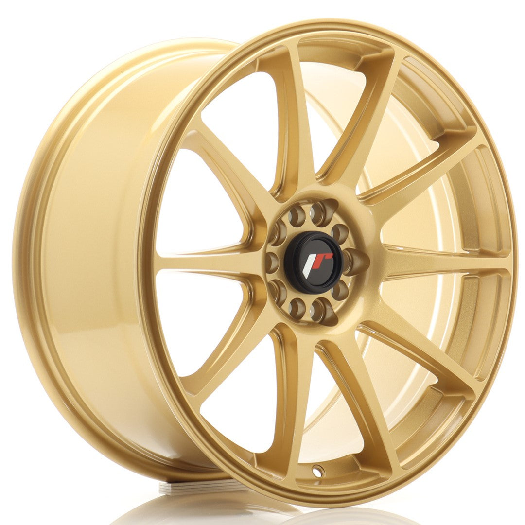 JR Wheels JR11 18x8.5 ET35 5x100/108 Gold Rim