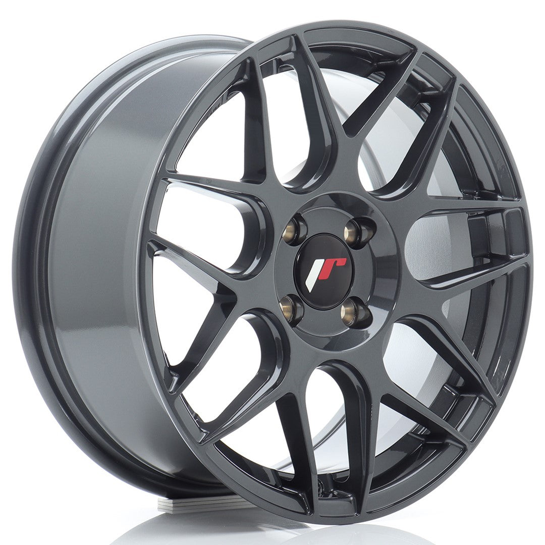 JR Wheels JR18 16x7 ET25 4x108 Hyper Gray Rim