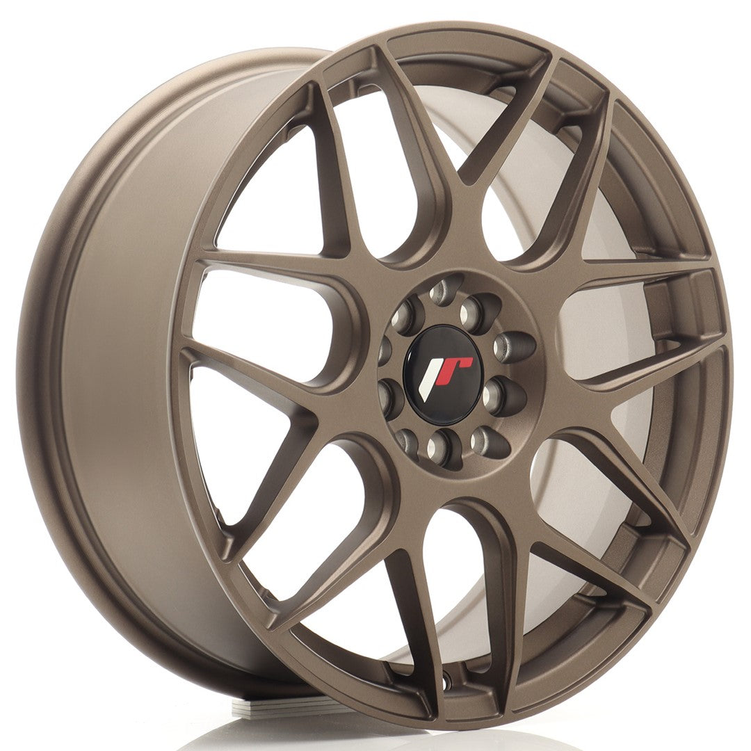 JR Wheels JR18 17x7 ET40 5x100/114 Matt Bronze Rim
