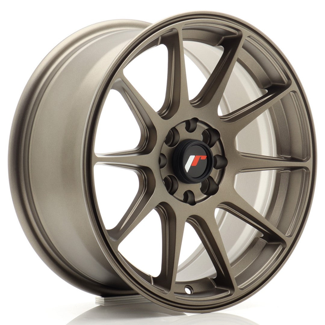 JR Wheels JR11 16x7 ET30 5x100/114 Llanta Bronce Mate