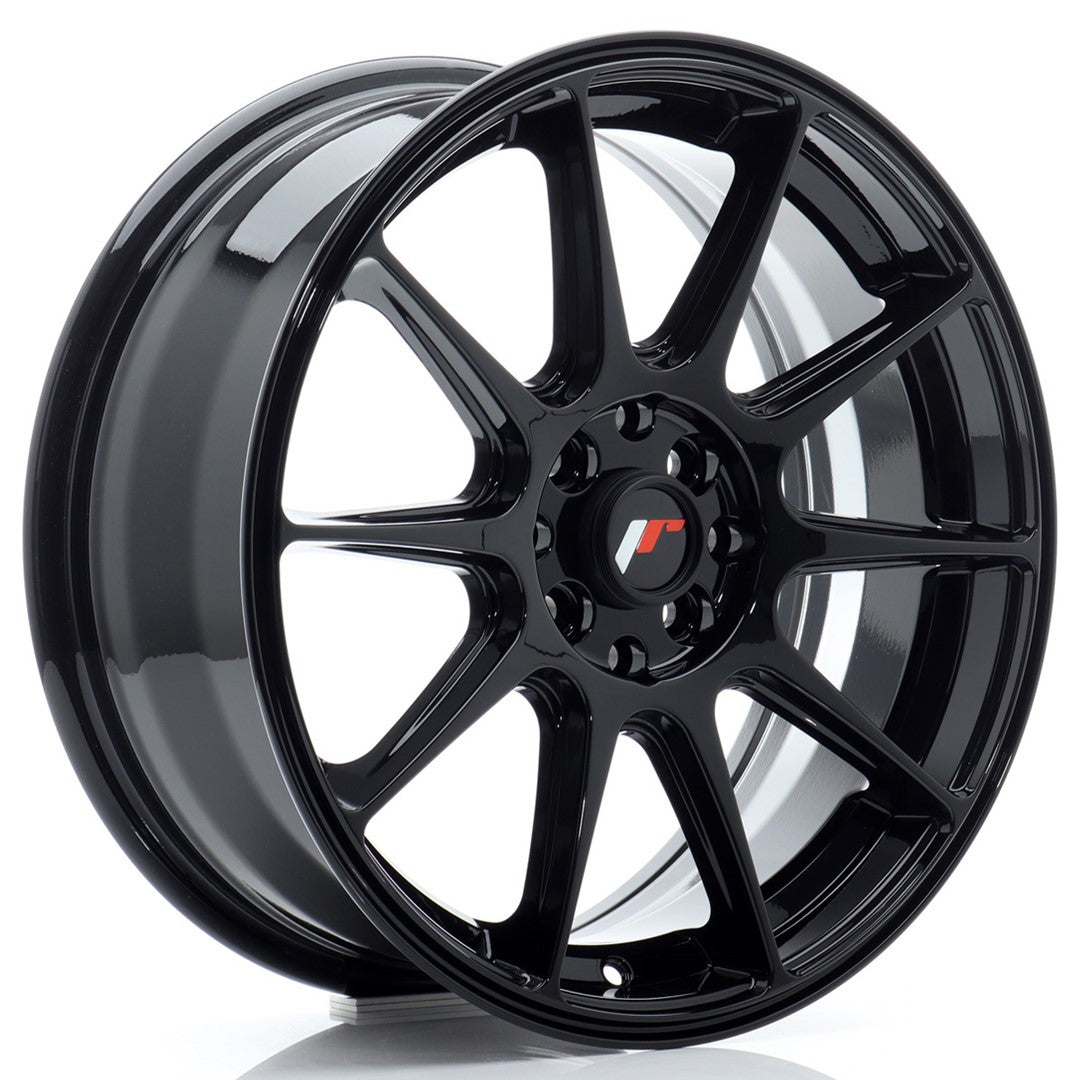 Llanta JR Wheels JR11 17x7 ET35 4x98/108 Negro Brillo