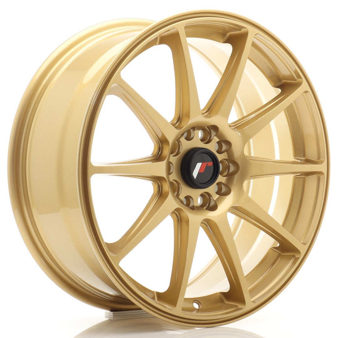 JR Wheels JR11 18x7.5 ET35 5x100/120 Gold Rim
