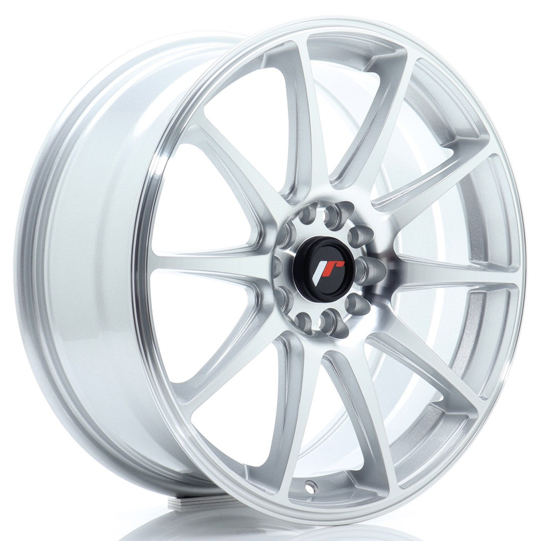 JR Wheels JR11 18x7.5 ET35 5x100/120 Silver Machined Rim