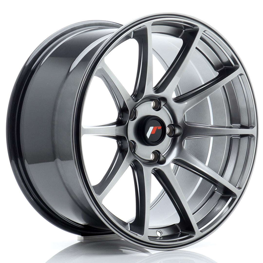 JR Wheels JR11 18x9.5 ET30 5x120 Hyper Black Rim