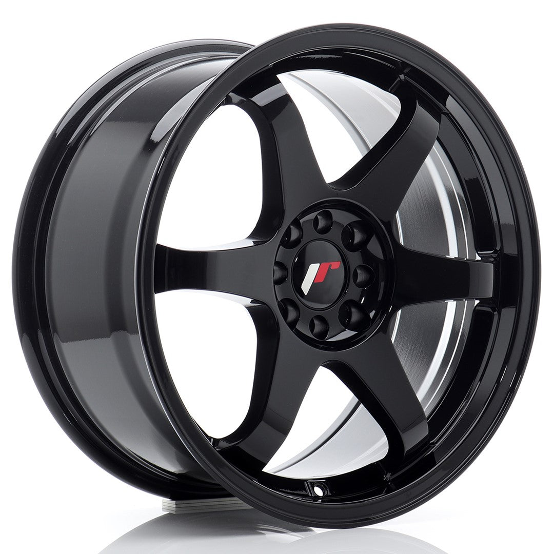 Jante JR Wheels JR3 17x8 ET25 4x100/108 Gloss Black