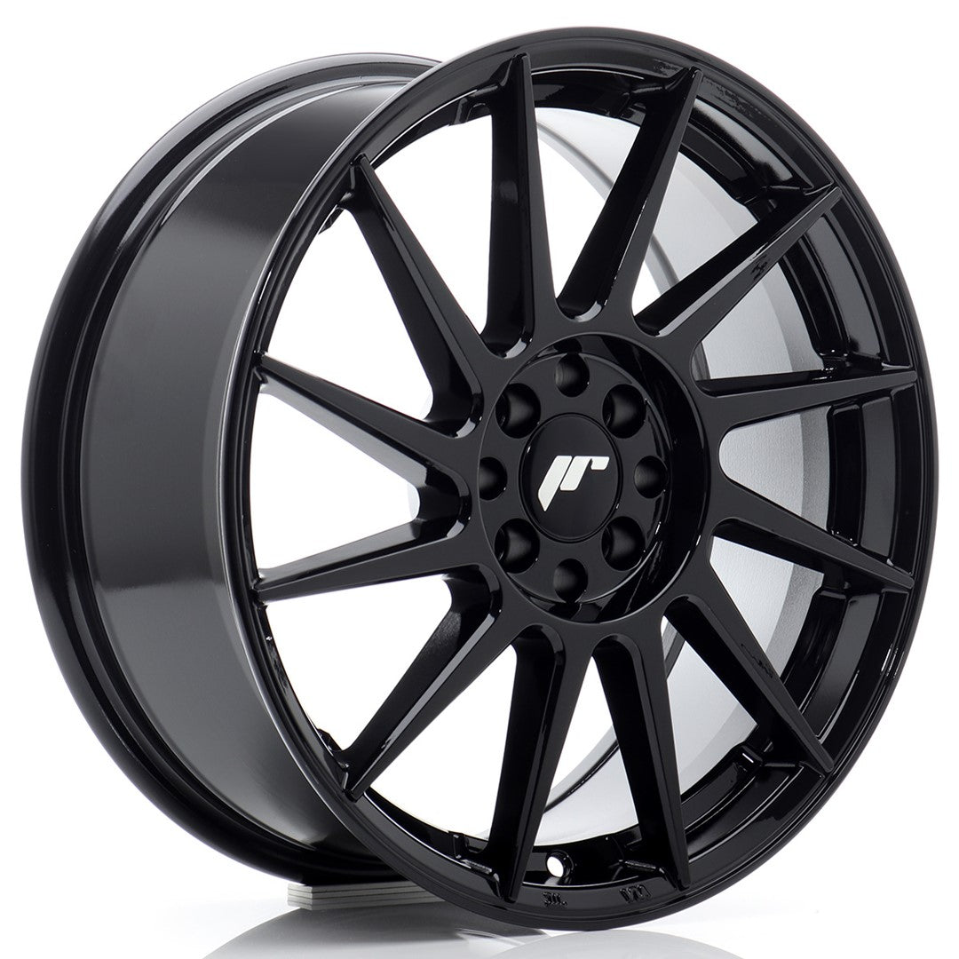 Rim JR Wheels JR22 17x7 ET40 5x100/114 Glossy Black
