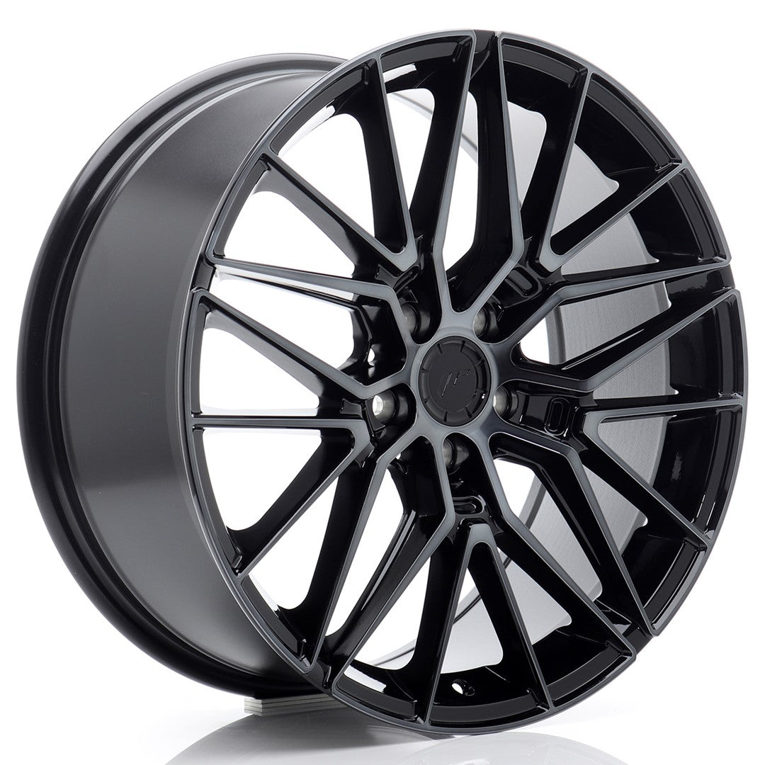 Jante JR Wheels JR38 19x8 ET40 5x112 Black Machined w/Tinted Face