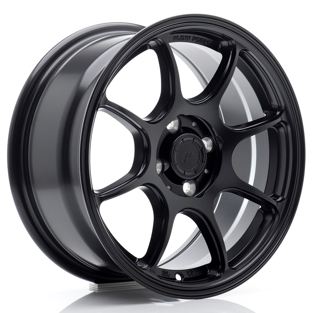 JR Wheels SL04 15x8 ET25 4x108 Matt Black Rim