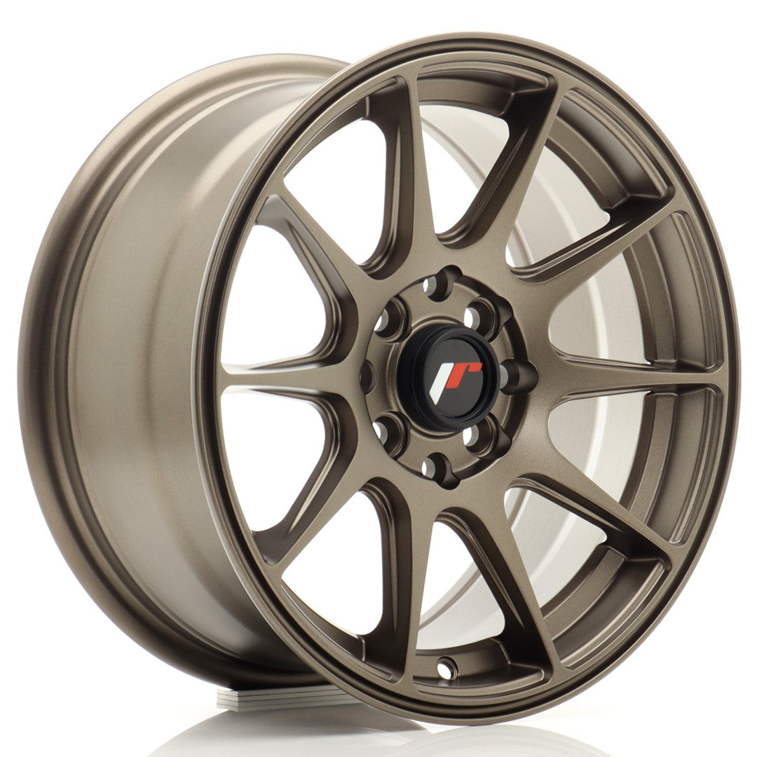 JR Wheels JR11 15x7 ET30 4x100/108 Matt Bronze Rim