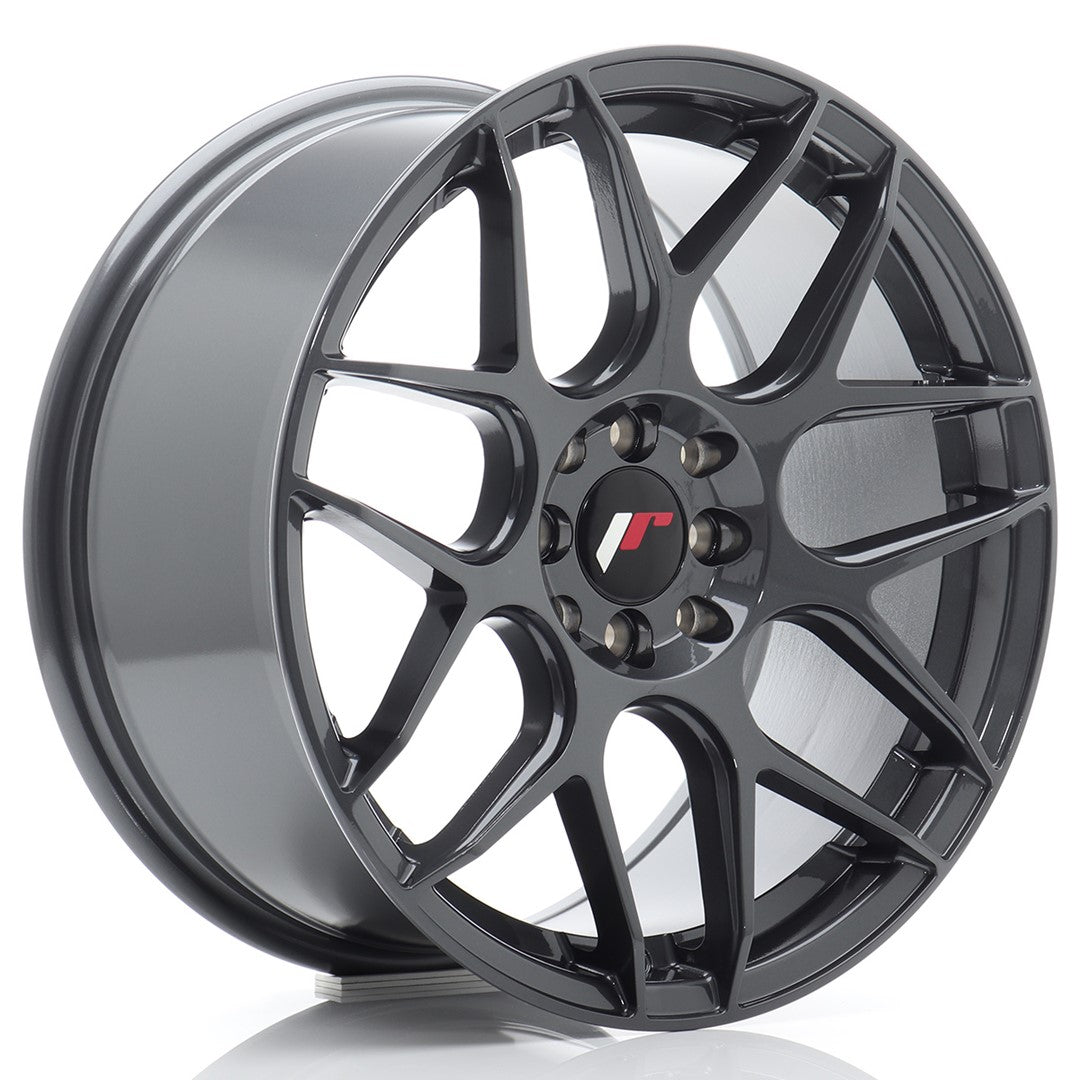 JR Wheels JR18 17x8 ET35 5x100/114 Hyper Gray Rim