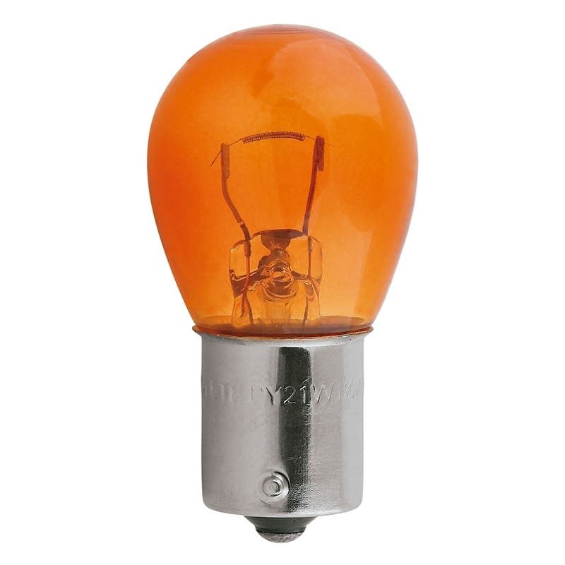 LAMPARA INTERMITENTE 12V21W 1P Ba15s AMBAR