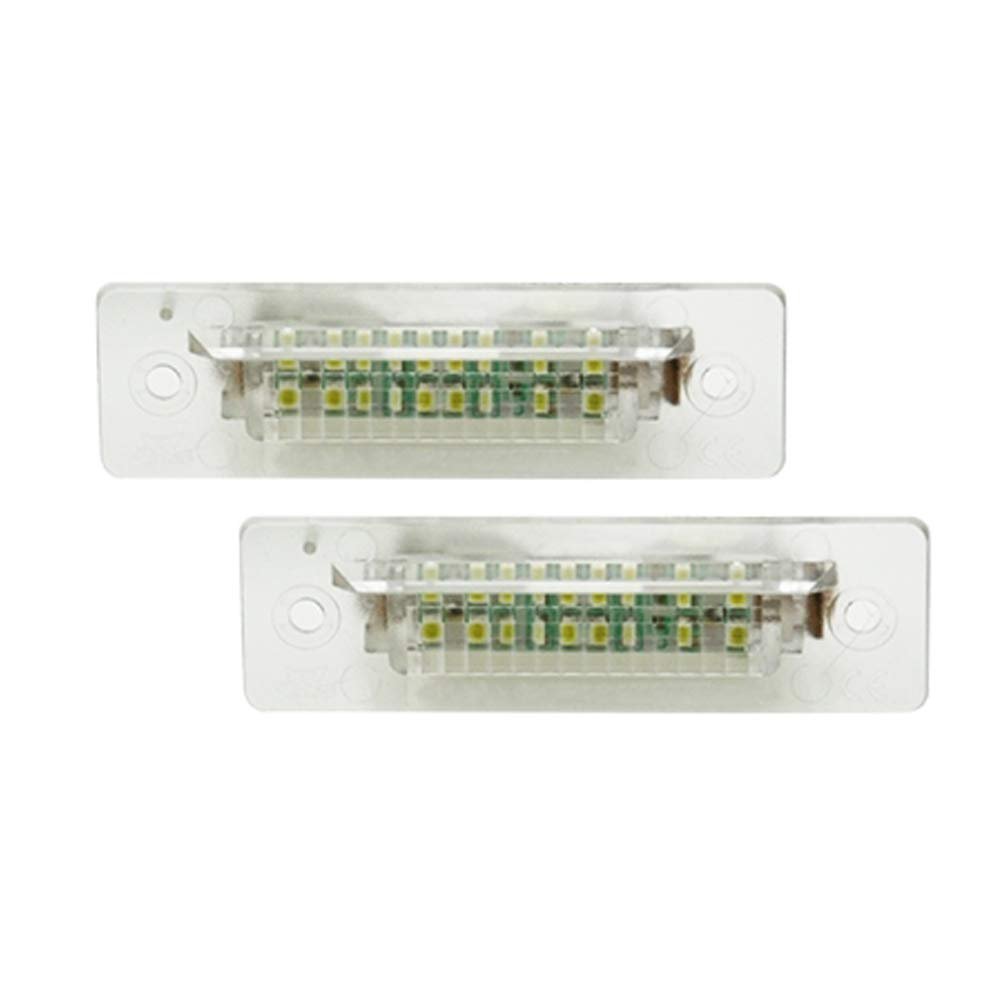 LEDs de matrícula 2 peças Porsche 964 911 CARRERA 2/4 89-94 / 968 92-95 / 986 BOXSTER 97-04 / 993 911 CARRERA 94-98 / 996 911 CARRERA 98-05 / 996T 911 Turbo / GT2 01- 05 / GT3-1 911 GT3 99-05