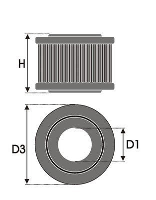 Filtro de ar GREEN FILTER R727411