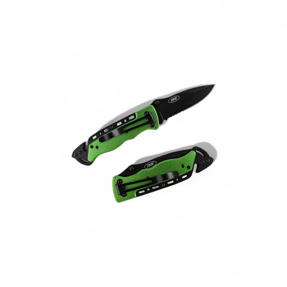 Safety Knife with Belt Cutter and Glass Breaker