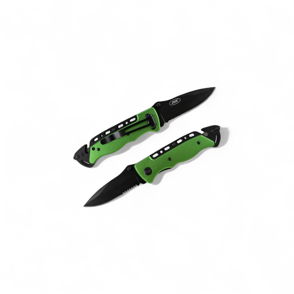 Safety Knife with Belt Cutter and Glass Breaker