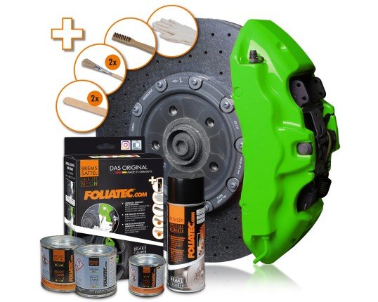 Brake Caliper Paint Kit - NEON GREEN