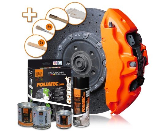 Brake Caliper Paint Kit - NEON ORANGE
