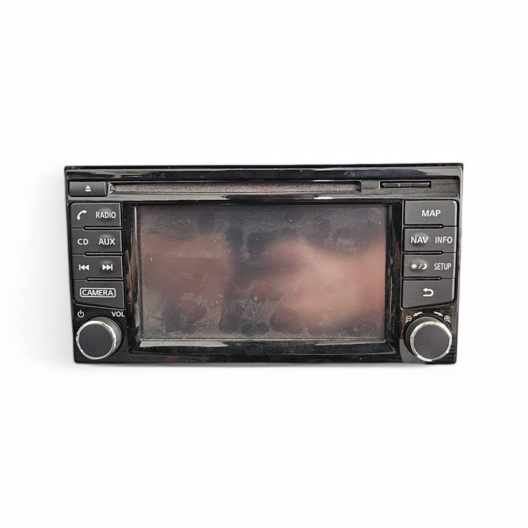 Original Nissan Pulsar/Juke Car Radio with 360 Camera Compatibility – Used 7612033118